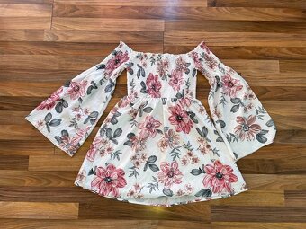 Nové květinové minišaty, vel M, Shein - 5