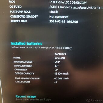 Lenovo Thinkpad X395 /Ryzen 5/Vega 2GB/35cyklů - 5