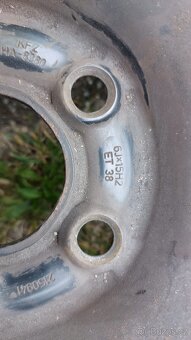 ocelové disky 6Jx15 H2 + pneu škoda Octavia - 5