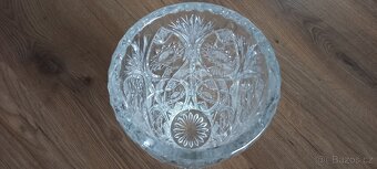 Broušené sklo vázy sada - 5