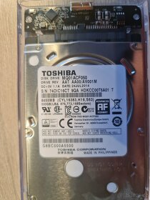 Externí průhledný box s Toshiba 500Gb HDD (balikovna30kc) - 5