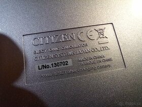 Kalkulačka obchodní CITIZEN CCC-112 – solární NEPOUŽITÁ - 5