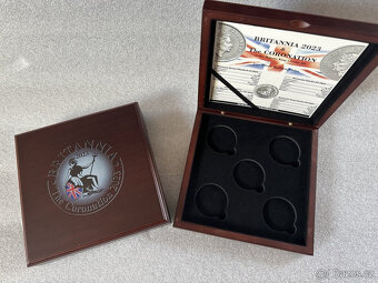 Luxusní etue Britannia 2023 pro 1oz mince s potiskem - 5