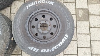 Offroad disky Frontera pneu 265/70 R15 6x139,7 - 5