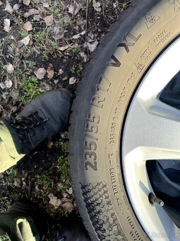 Zimni kola S-Max Kuga 235/55 R17 5x108 ET55 - 5