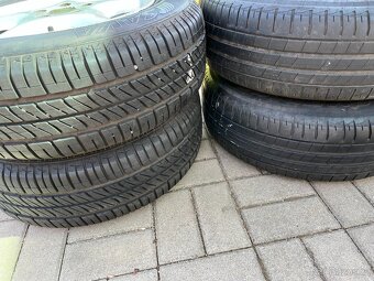 4x alu disky 5x108 R15, letní pneu - 5