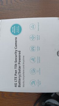 Solární kamera WiFi nebo SIM - 5