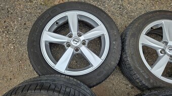 Alu kola Volvo 5x108 16" + Michelin pneu – 80 % - 5
