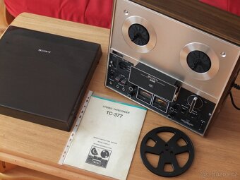 SONY TC-377Stereo Tape Recorder(1973-1976)Top - 5