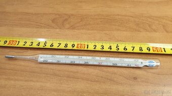 RYCHLOBĚŽKA-RTUŤOVÝ TEPLOMĚR EXATHERM LÉKAŘSKÝ - 5