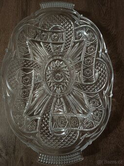 Stará skleněná mísa - 5