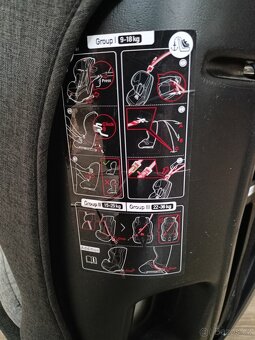 Autosedačka Kinderkraft safety-fix - 5