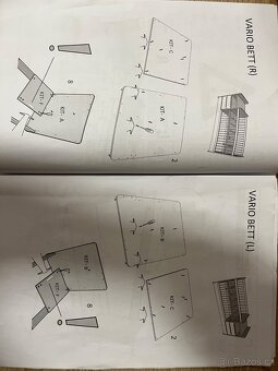 Dětská postýlka s přebalovacím pultem - 5