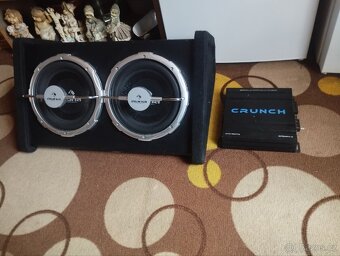 Subwoofer auta a zesilovač - 5