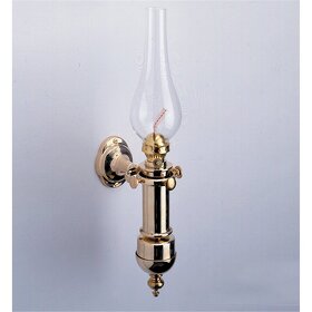 mosazná petrolejová lampa - 5
