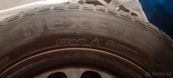 Plechove disky vw r16 obute m+s - 5