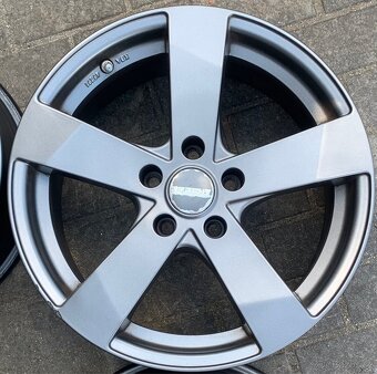 Alu disky Dezent, 5x112, R17, šedé, ET35 - 5