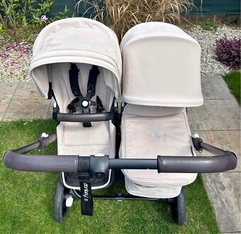 Bugaboo Donkey 5 - duo/twin, barva Desert taupe - 5