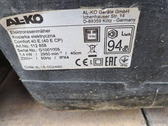 Sekačka alko elektricka - 5