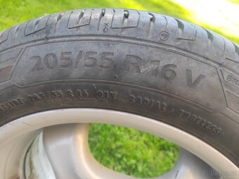 Alu disky + pneu 16" na škoda Octavia 1 - 5