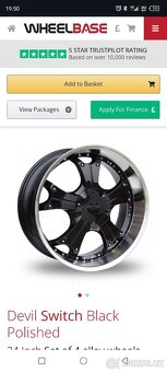 ALU kola Rennen 22" 5x115 J9 ET15 - 5