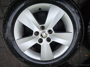 ALU kola zimní Škoda 5x100 Fabia III Rapid R15 Matone - 5