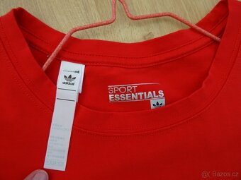 Červené tričko Adidas - 5