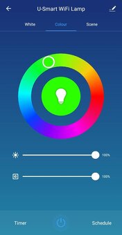 Smart lampa Umax 7W RGB app - 5