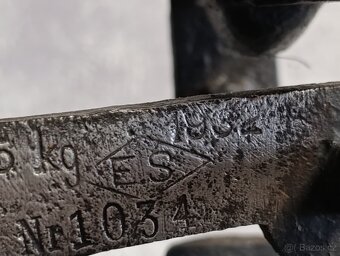Vzácné krásné dvoumiskové váhy z roku 1932  - 5