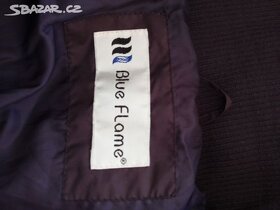 Hrubá zimní bunda fialová - 5