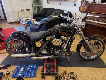 Harley davidson softail stavba - 5