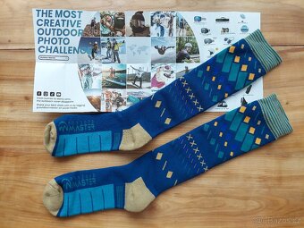 Nové ponožky na lyže snowboard unisex = pánské dámské SLEVA - 5