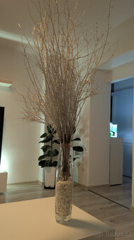 Vanocni vetve se trpytkama ve vaze vc.kaminku - 5