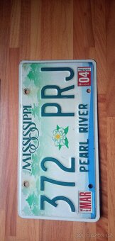 PRODÁM USA REGISTRAČNÍ ZNAČKY PĚKNÁ DEKORACE - 5