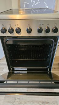 Sklokeramický sporák Electrolux nerez - 5