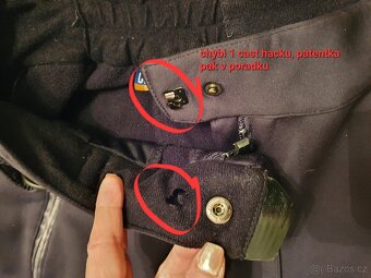 Damske lyzarske cerne kalhoty Crivit L/40 - 5