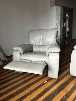 Kožená sedací souprava - 5