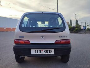 Fiat Seicento 1.1 40 kW,původ ČR,najeto 49tkm,garážováno - 5