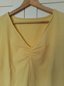 Žluté tričko ONLY (vel. XL) - 5