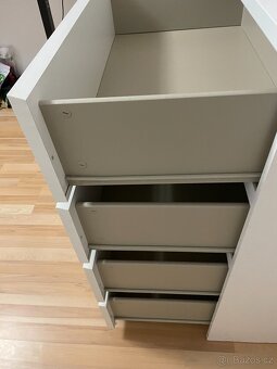 Komoda IKEA Malm bílá 80x100 cm - 5