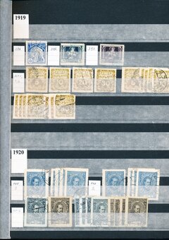 Známky ČSR1 (1918-1938) - razítkované - 5