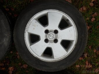 4xObuté letní lité kola na OPEL ASTRA G 195/60 R15 - 5