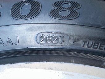 Original ALU kola Audi 17" 7,5J ET43 + zimní pneu 235/45/R1 - 5