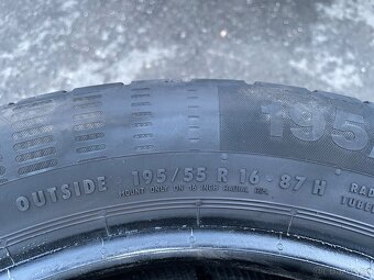 4 ks letní pneu Continental 195/55R16 - 5
