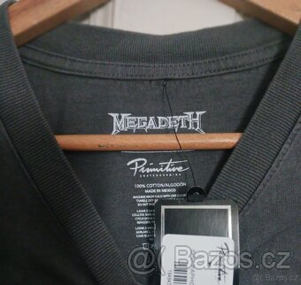 TRIČKO MEGADETH (vel. L) - Nabízím nové tričko slavné skupi. - 5