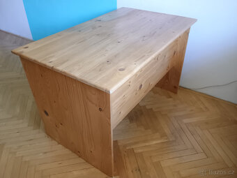Pracovní stůl dřevěný - 5