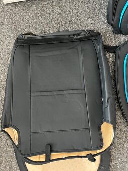 3D potah na autosedačku z kůže - 5