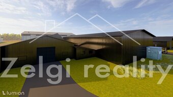 Pronájem průmyslové haly 1000m2 - Ve výstavbě s možností úpr - 5