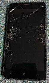 Archos 55b platinum, praskliny na skle displeje, dotyk ok - 5