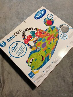 Dětská hrazdička s dinosaury hrací podložka - 5